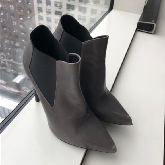 Saint Laurent Pointed Booties - Picture 2 of 12
